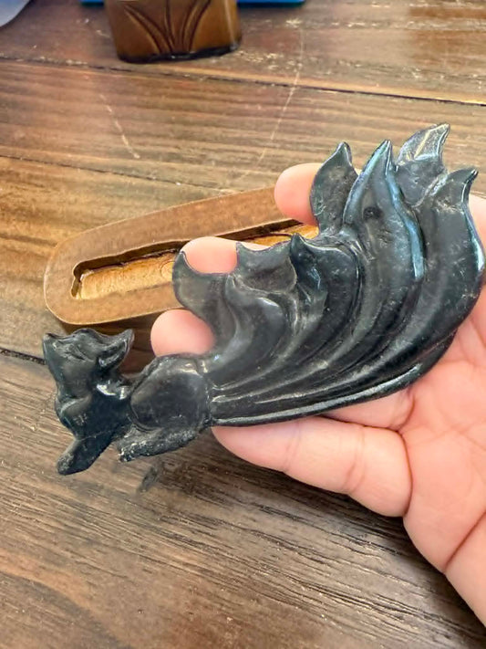金運石狐狸 C款 長尾巴