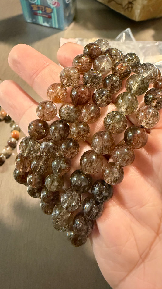 黑金超七手串8mm