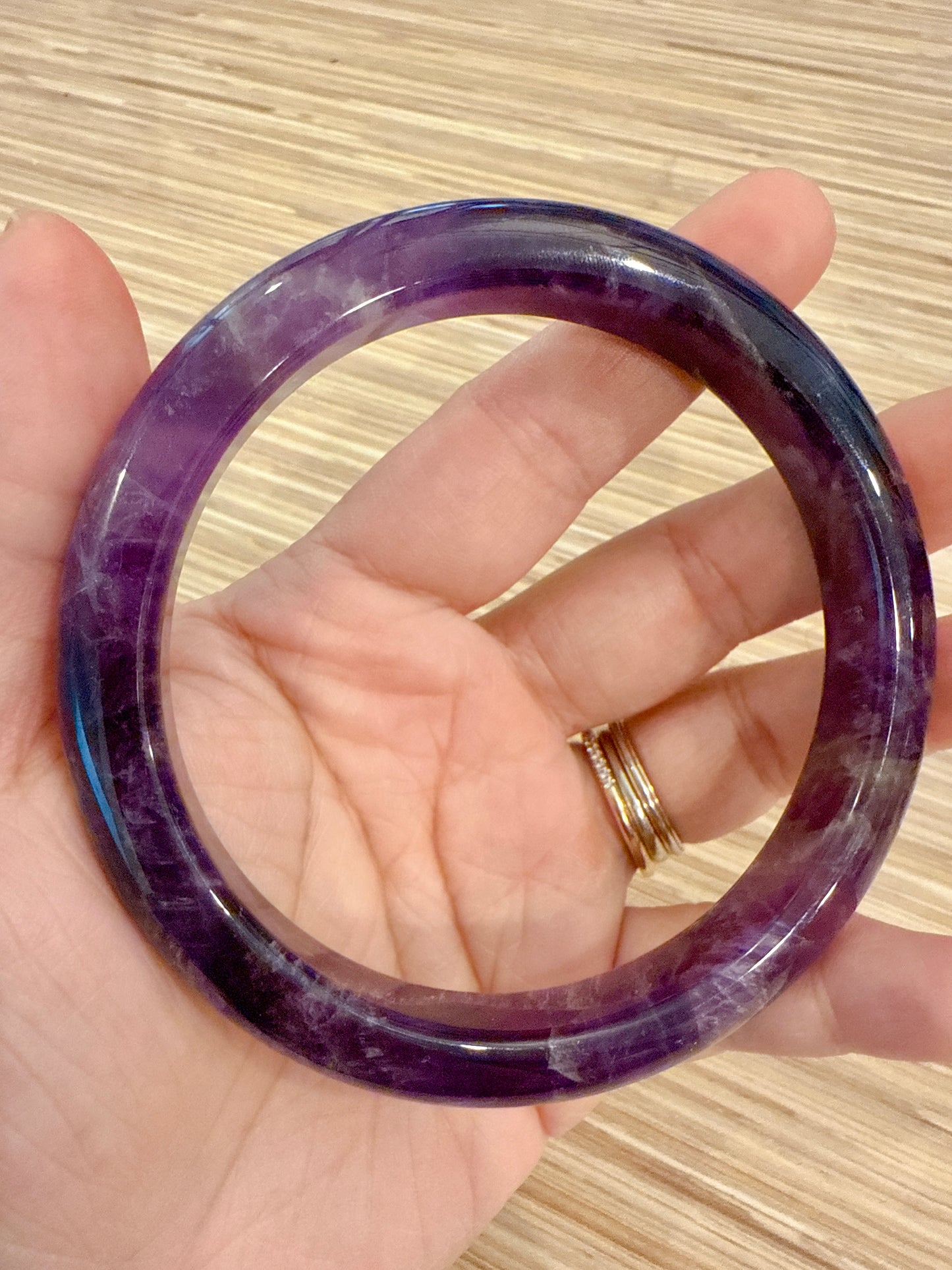 夢幻紫水晶手鐲 68mm