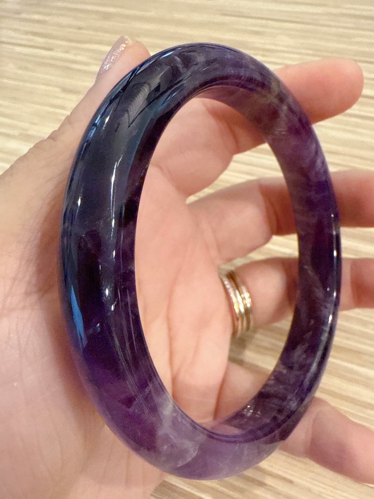 夢幻紫水晶手鐲 68mm