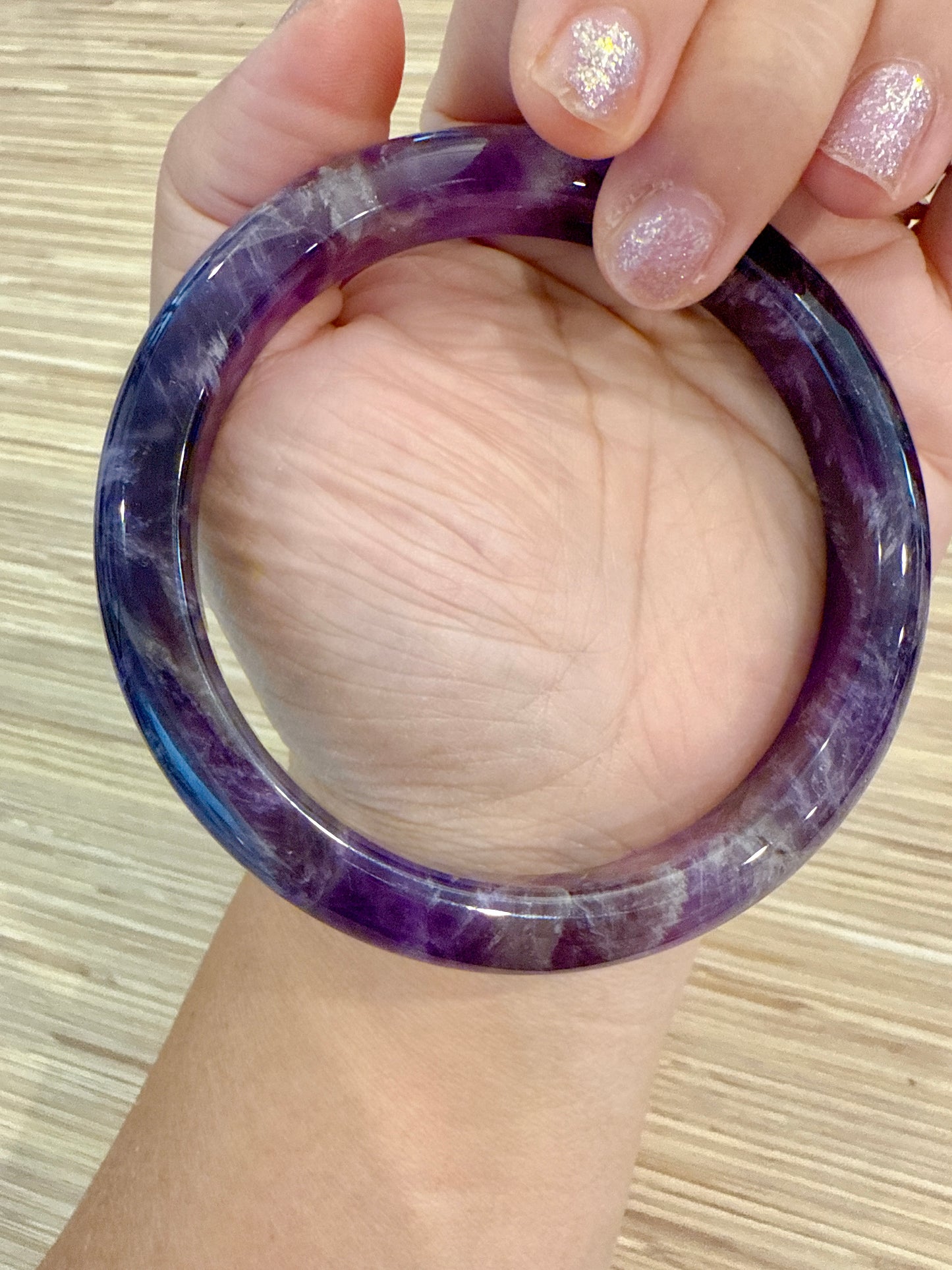 夢幻紫水晶手鐲 68mm
