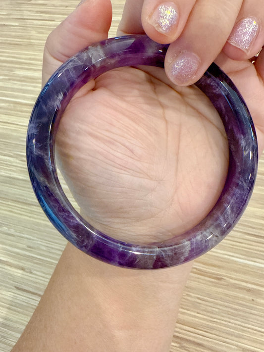 夢幻紫水晶手鐲 68mm