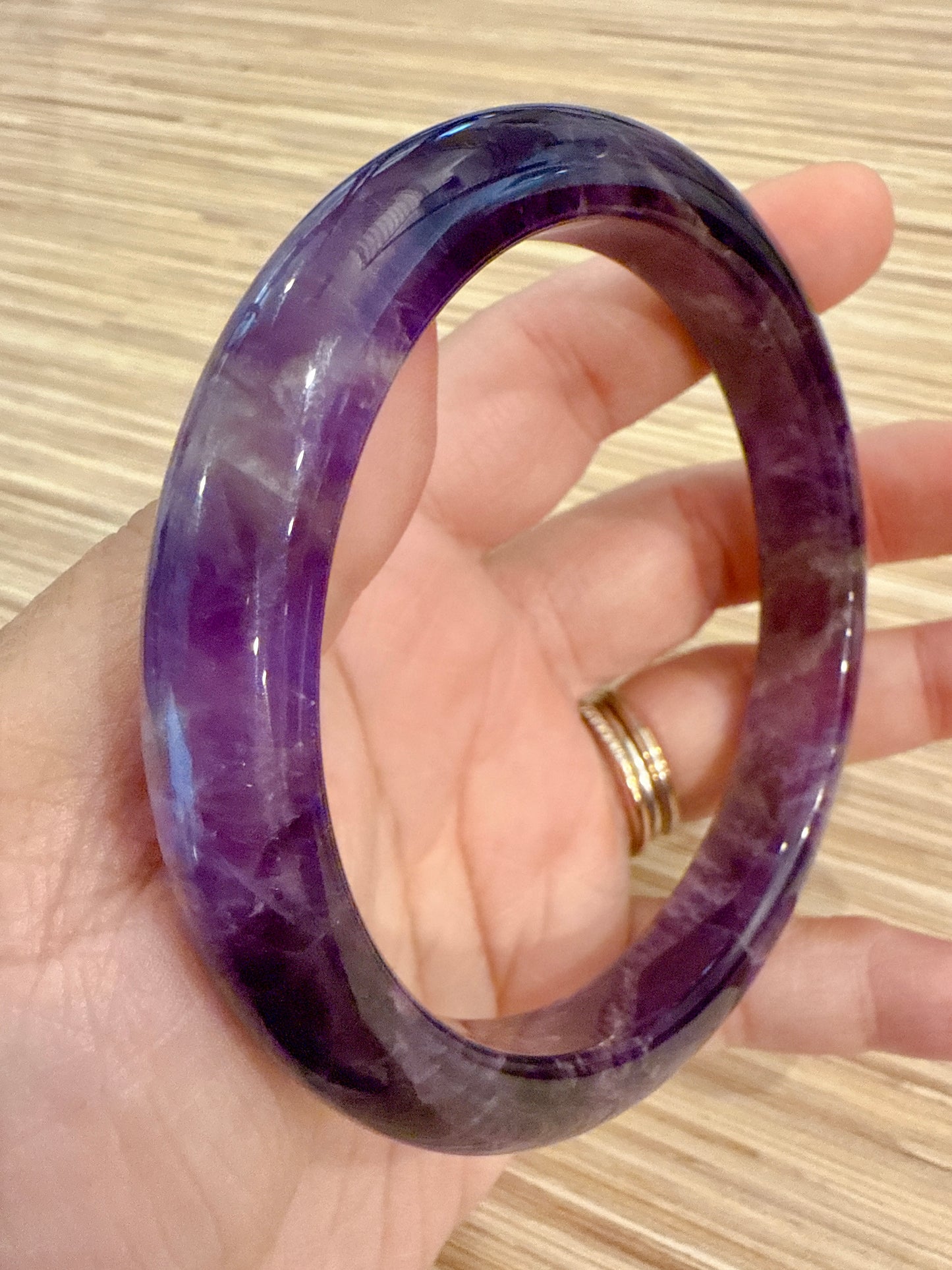 夢幻紫水晶手鐲 68mm