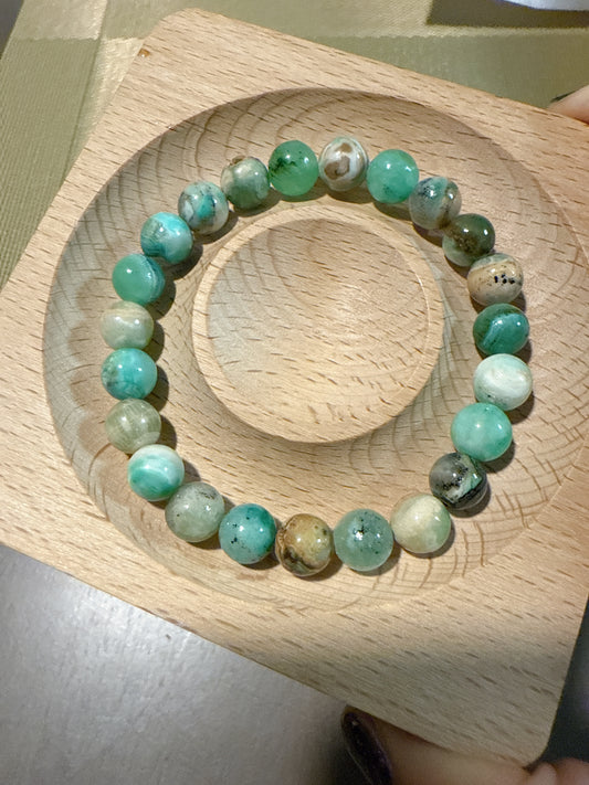 綠安力士手鏈 8mm